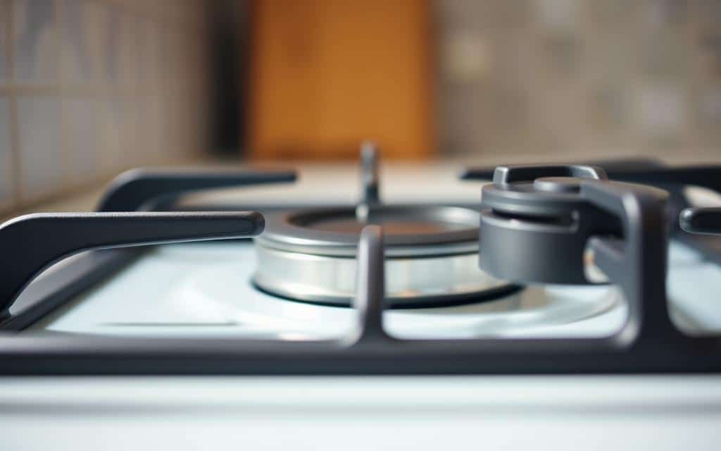 فني يقوم بإصلاح طباخة منزلية في الخيران بالكويت