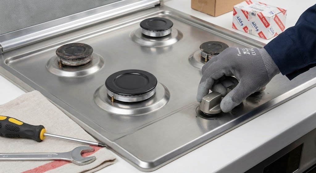 تبديل مفاتيح طباخات أصلية (كبيرة وصغيرة)